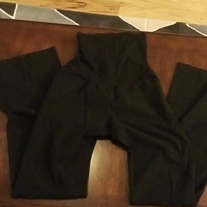 Black maternity pants